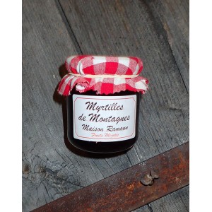 Confiture de Myrtilles 220 gr